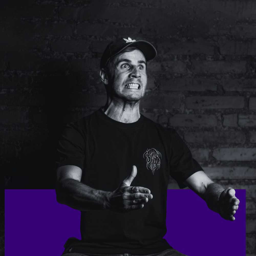 Bartosz Zalewski stand-up artist photo