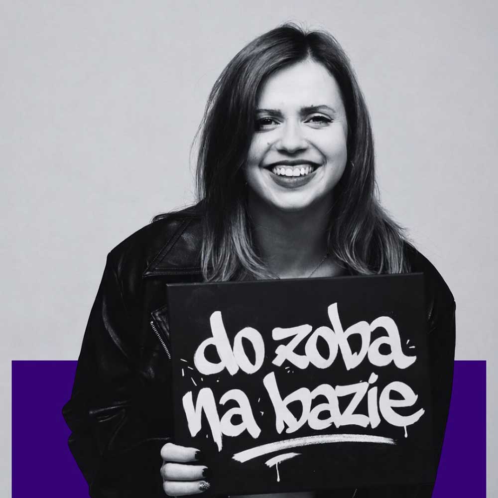 Martyna Podwysocka stand-up artist photo